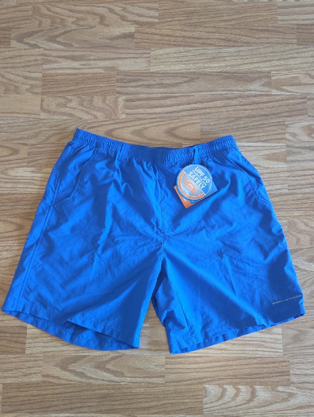 Columbia Blue Men's Swim Board Shorts